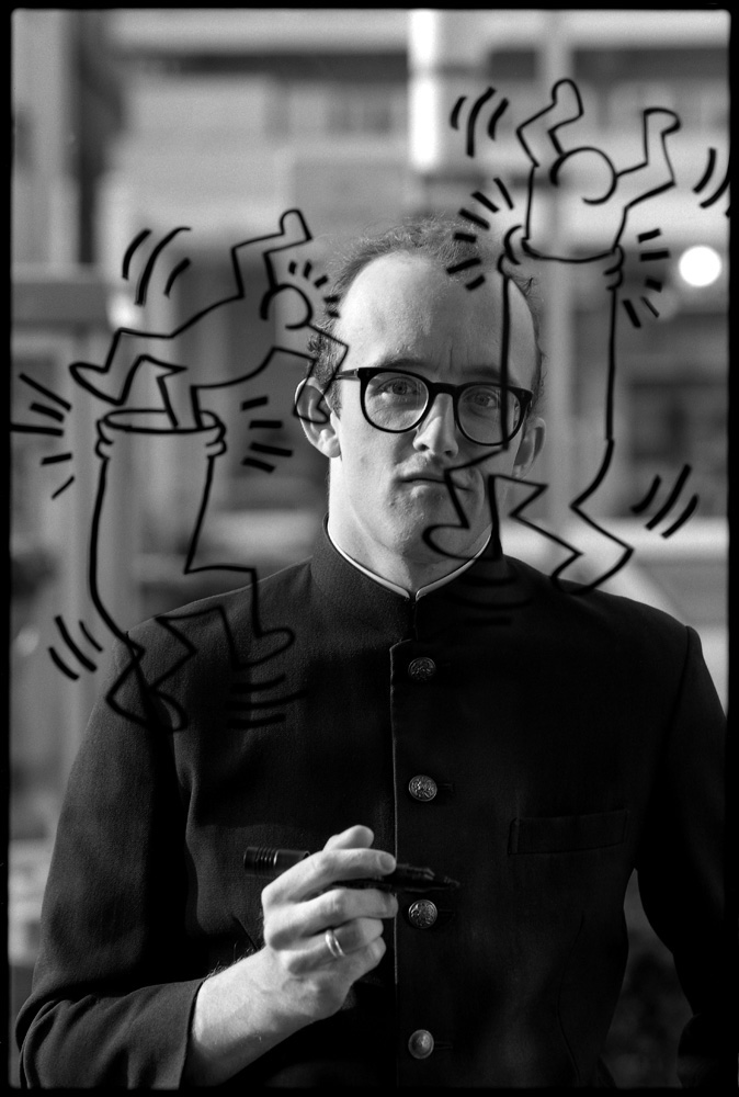 Keith Haring portrait（キースヘリングのポートレート）